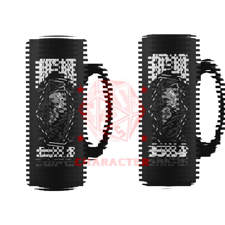 Rpg Gamer Nerdy Dads Build Character Game Fathers Day Coffee Mug