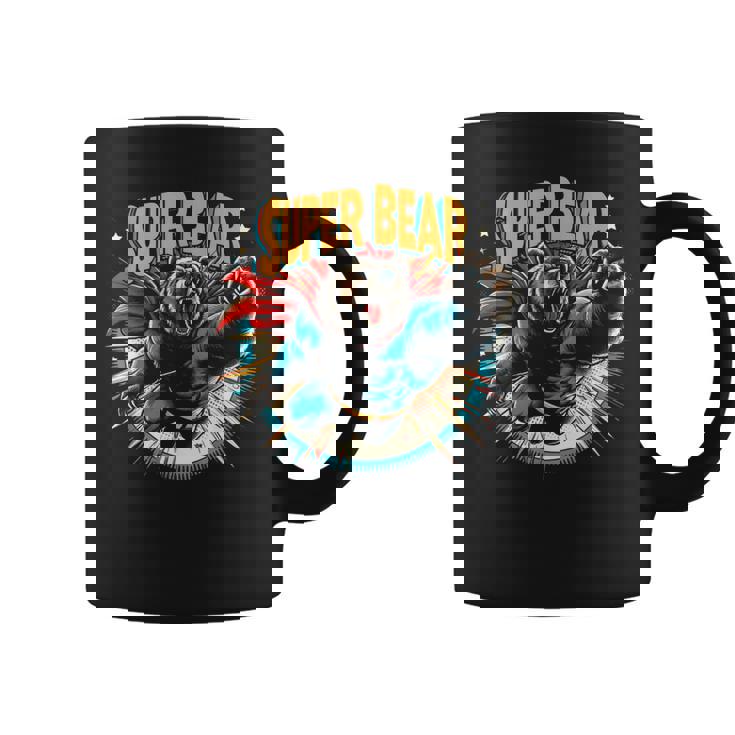 S Gráficas Divertidas Deuper Bear Taza de café