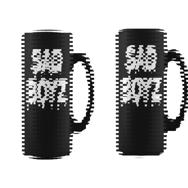 Sad Boyz Drip おもしろグラフィックノベルティ トレンディギフト コーヒーマグ