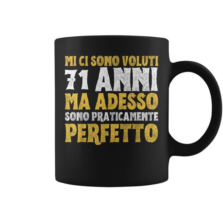 Tazza Regalo 70° Compleanno | Vintage "Aged To Be Perfected Since 1952" | Ceramica Nera 325ml