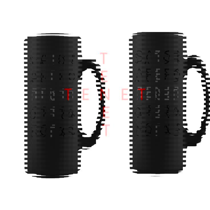 Sator 引用句 Iator Tenet Arepo 正方形ギフトアイデア コーヒーマグ