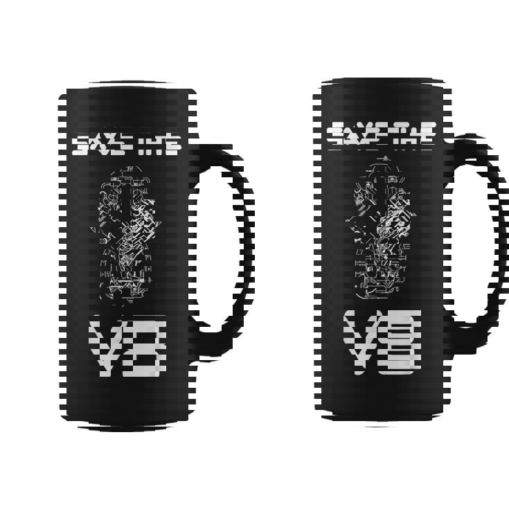 Save The8 カスタムカー マッスルカー クラシックカー オーナーメカニック コーヒーマグ