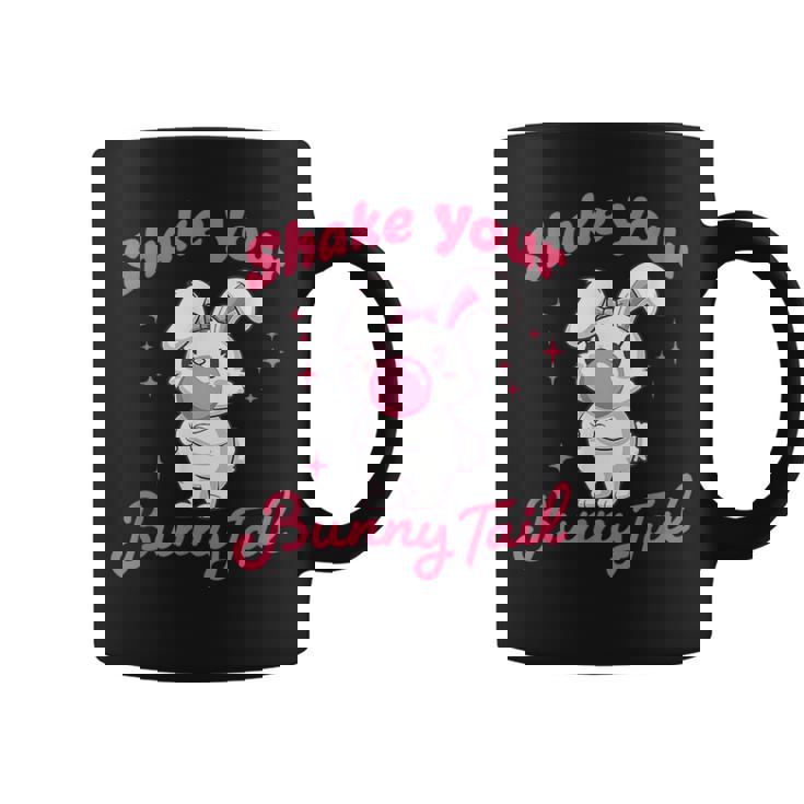 Shake Your Bunny Tail 愛らしいバブルガム コーヒーマグ