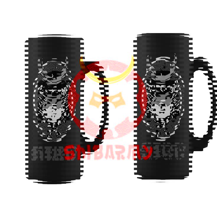 Shib Army クリプトホドルサムライ柴犬コイン コーヒーマグ