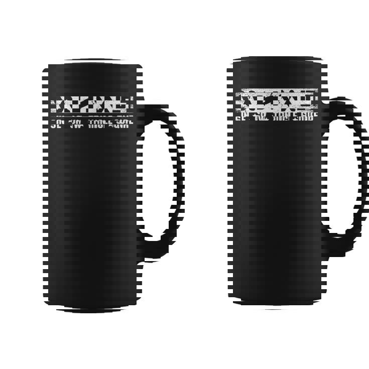 Sineaw Trianglequare Músico Dj Intetizador Taza de café