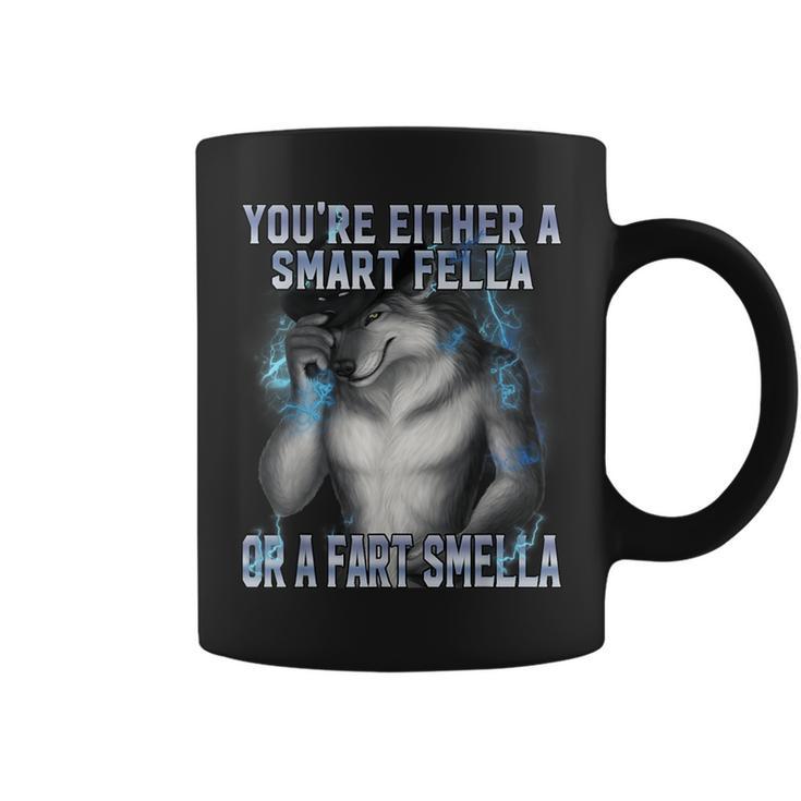 Werewolf Ripping Off Alpha Wolf Meme I'll Protect You Kitten Coffee Mug -  Monsterry