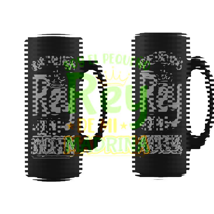 Soy El Pequeño Rey De Mi Madrina Bautizo Taza de café