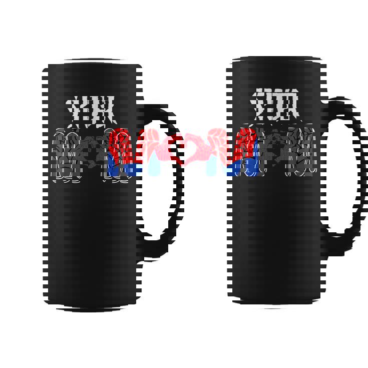 Spider Mom Spider Web Matching Birthday Theme Coffee Mug