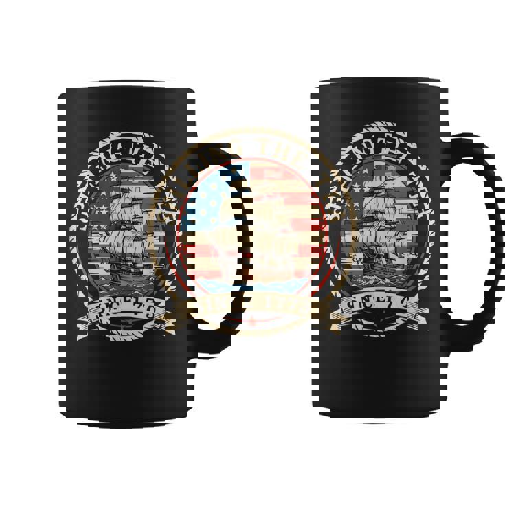 Spilling The Tea Since 1773 4Th Of July American Flag Coffee Mug