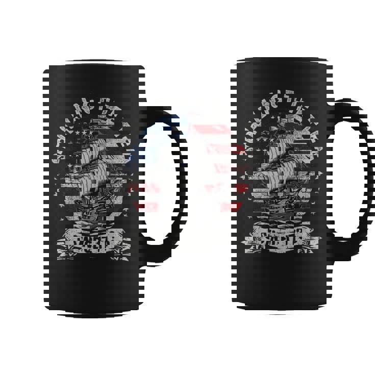 Spilling The Tea Since 1773 Red White Blue 4Th Of July Coffee Mug