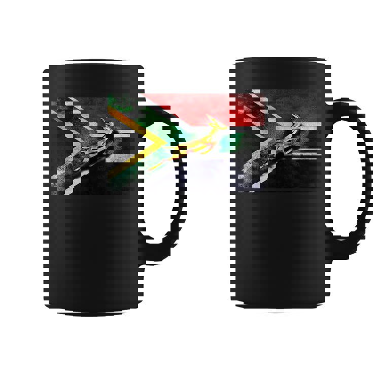 Springbok Bokke 南アフリカ国旗 ヴィンテージ ラグビー コーヒーマグ