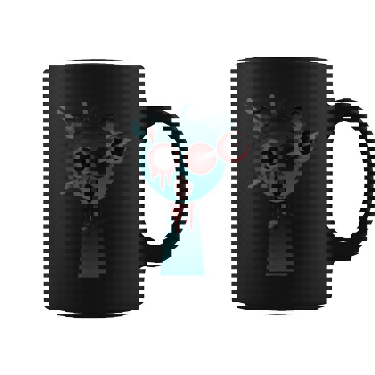 Sprunkiの怖いスカイブルー コーヒーマグ