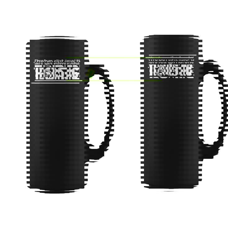 Substance のわずかな誤用がありました コーヒーマグ