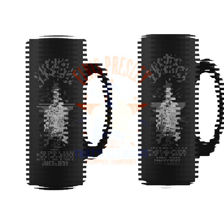 Sun Records X エルヴィス・プレスリー That's All Right コーヒーマグ