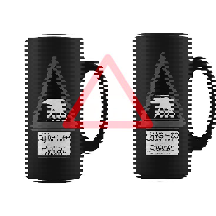 Svalbard Polar Bearign コーヒーマグ