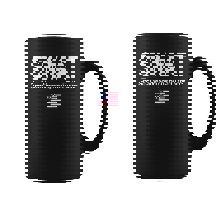 Swat シャツ Unitedpecial Police Usa フラッグ 胸ロゴ コーヒーマグ
