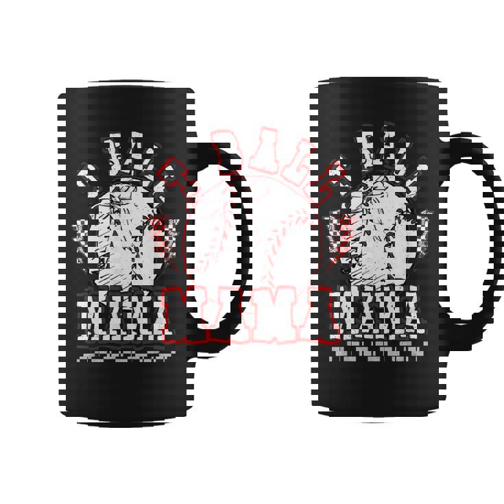 T-Ball ママ 試合の日 野球 ママ ソフトボール 選手 スポーツ コーヒーマグ