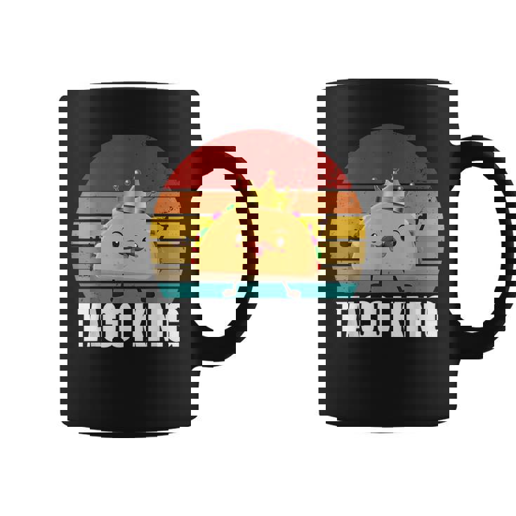 Taco King For Tacos Lover メキシカンタコス ファニー タコス サンセット コーヒーマグ