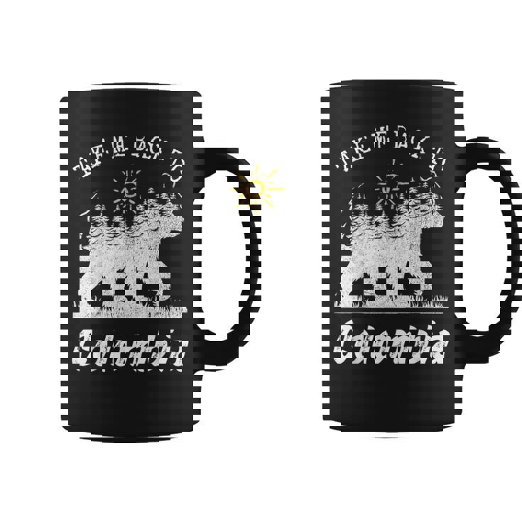 Take Me Back To Colombia ビンテージ コロンビア バケーション コーヒーマグ