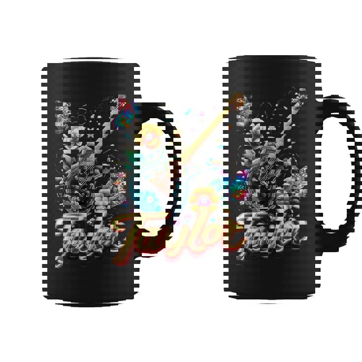 Taylor ファーストネーム I Love Taylor Birthday Girl Groovy 2010年代 コーヒーマグ