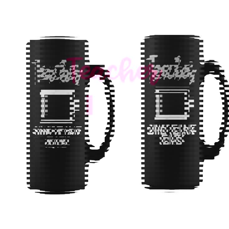 Teacherummer Recharge Required シャツ コーヒーマグ