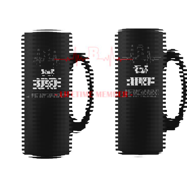 Team Burton 生涯メンバー 血液完全家族 コーヒーマグ