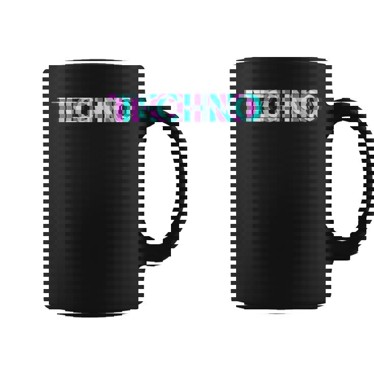 Techno Edm Music Rave Party Raver Dj テクノハウス コーヒーマグ