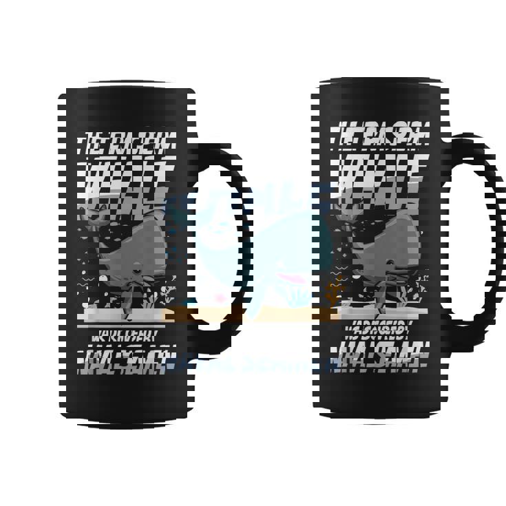 Term マッコウクジラ Was Discovered By Navaleamen コーヒーマグ