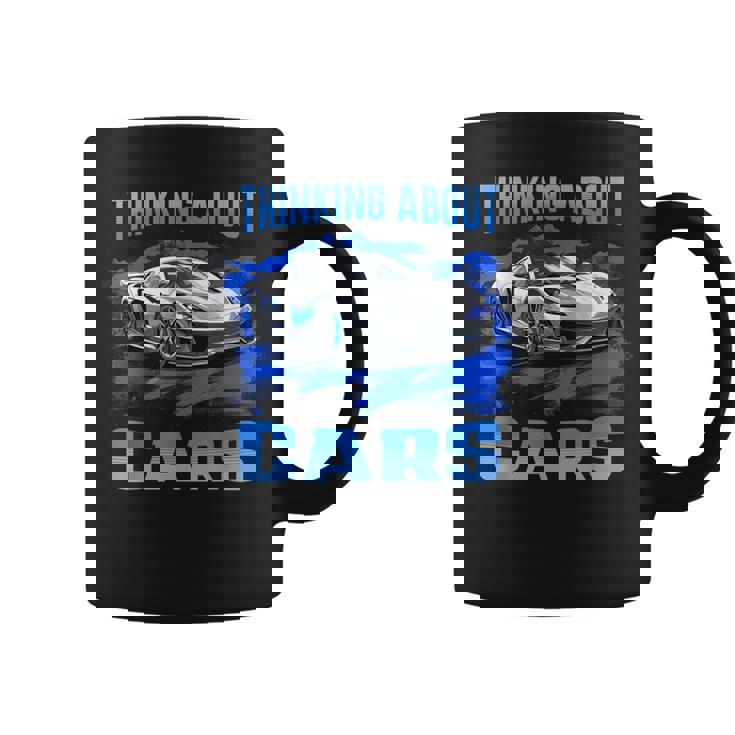Thinking About Cars スー スポーツカー エキゾチック コンセプト ボーイズ コーヒーマグ