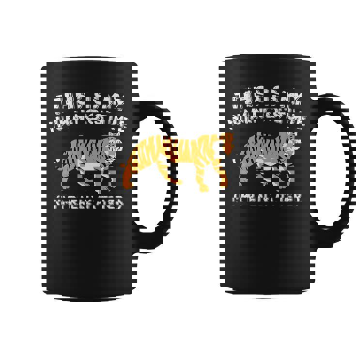 This Is My Human コスチューム I'm Really A Tiger かわいいタイガー コーヒーマグ