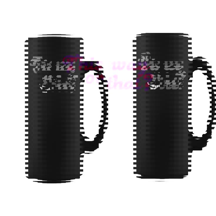 This Way Or That Cheshire ニヤリと笑う猫 不思議の国のアリス コーヒーマグ