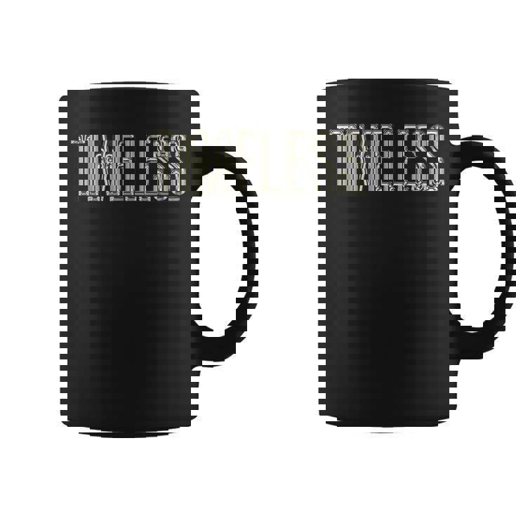 Timeless タイムレス-ブラックホワイト コーヒーマグ