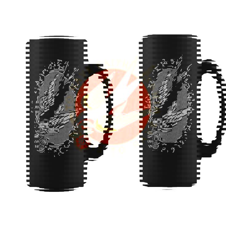 To Have Faith Is To Have Wings Oldchoolwallow Tattooスワロータトゥー コーヒーマグ