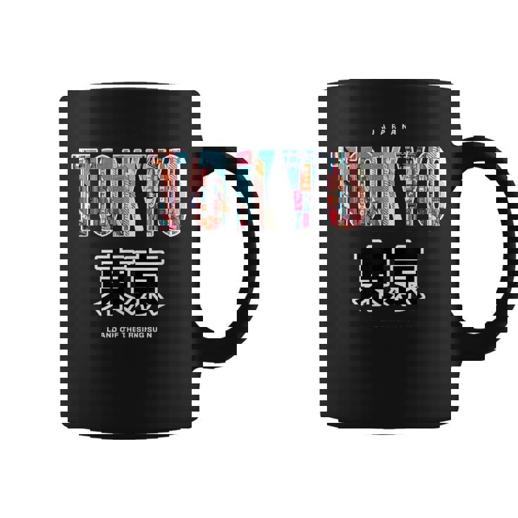 Tokyo 朝日の国日本スタイルグラヒック コーヒーマグ