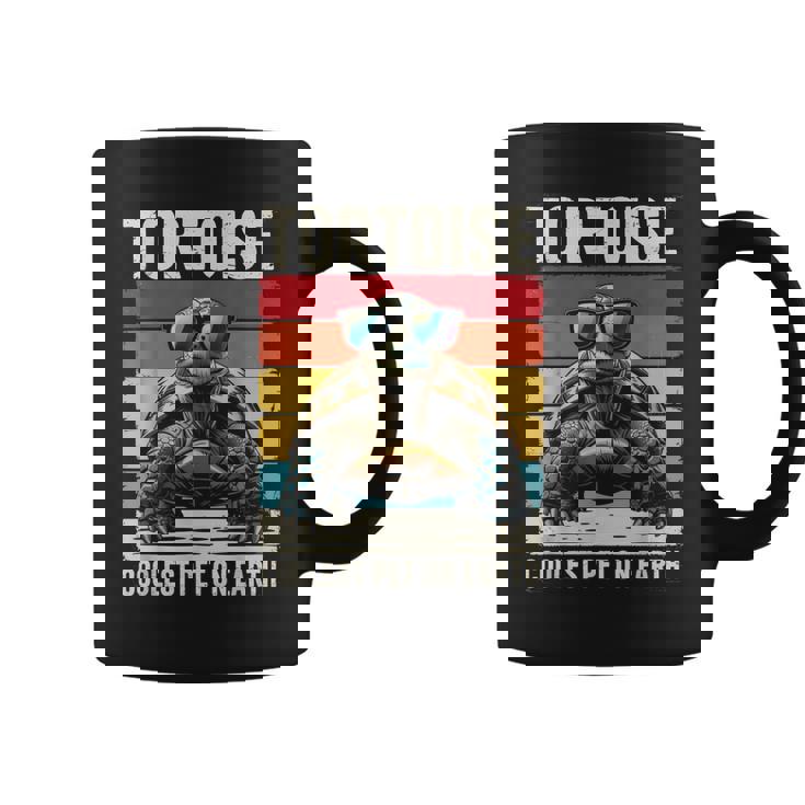 Tortoise 地球上で最もクールなペット、面白いカメ コーヒーマグ