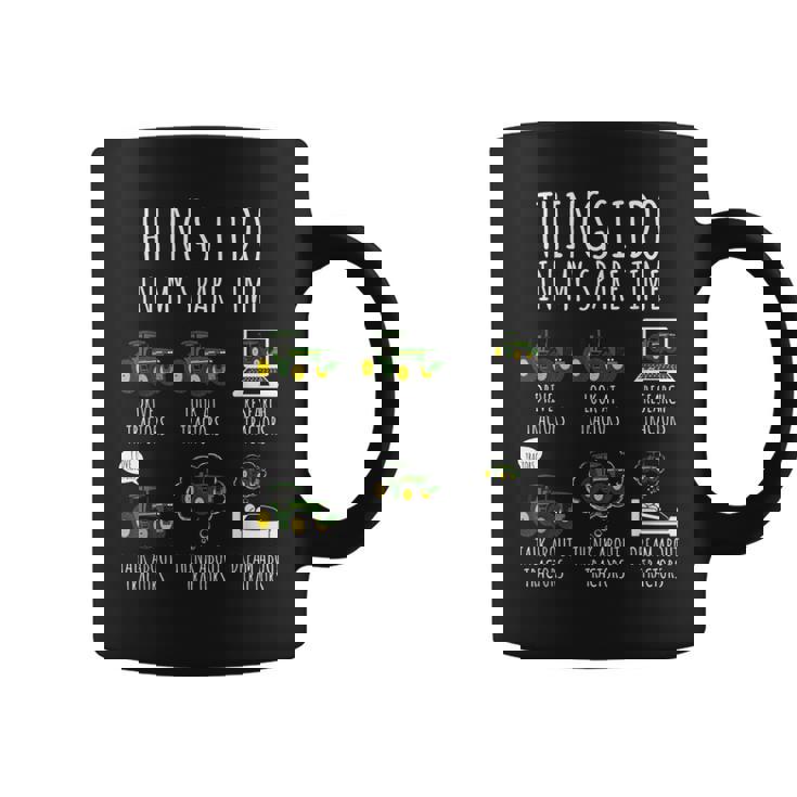 Tractors Things I Do In Mypare Time トラクター ファニー ファーマーズ コーヒーマグ