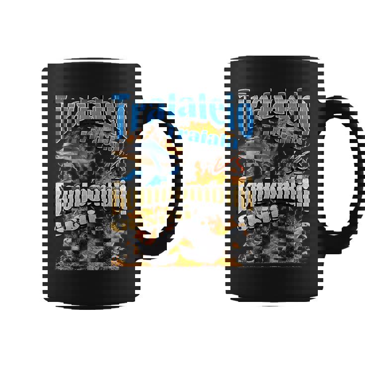 Tralalelos Bombombini Divertido Italiano Brainrot Meme Gráfico Taza de café