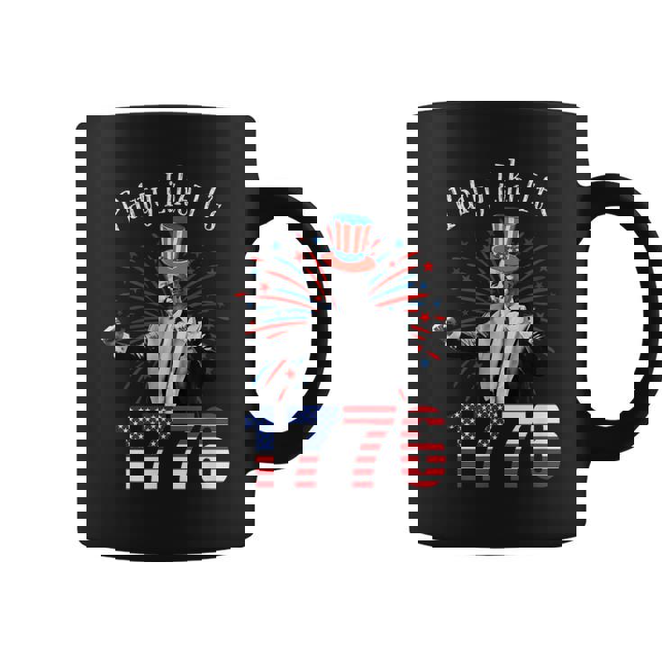 Trump 4Th Of July Party Like It’S 1776 Independence Day Coffee Mug