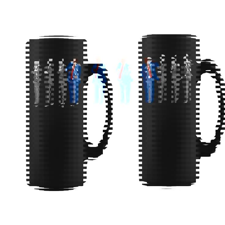 Trump Dancing 4Th Of July And Father's Day Coffee Mug