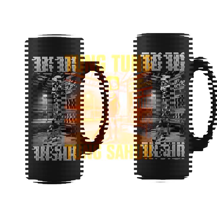 Tung Tung Tungahur Meme Brainrot コーヒーマグ