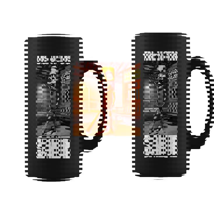 Tung Tung Tungahur-イタリアのブレインロットミーム コーヒーマグ