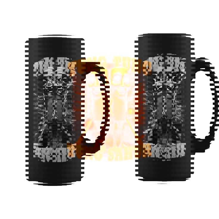 Tung Tungahur 面白い イタリアン ブレイン ミーム トゥン トゥン サフール コーヒーマグ