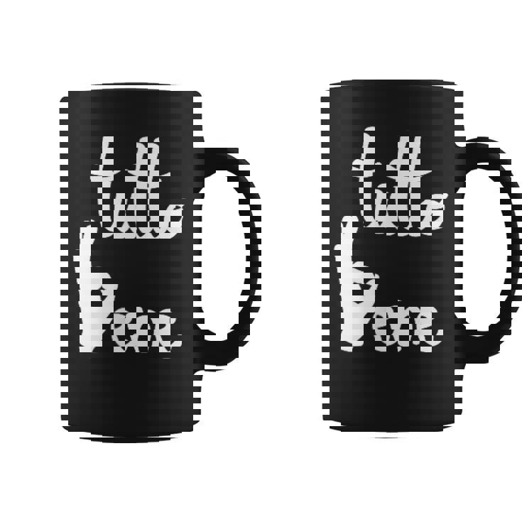 Tutto Bene イタリア語のいいことわざ Okay Good Excellent コーヒーマグ