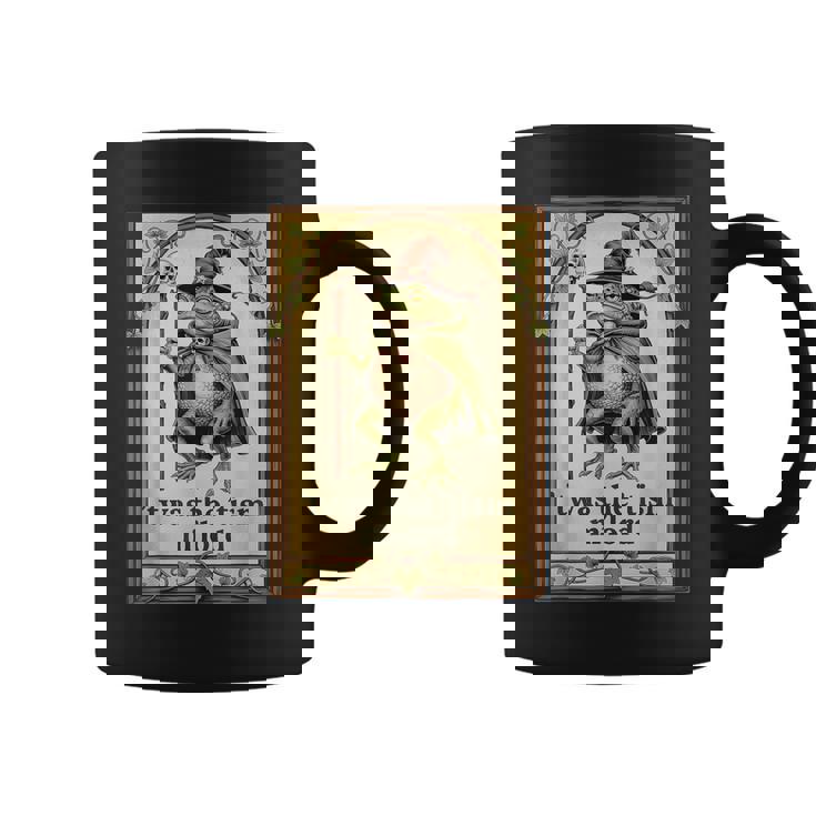 'Twas The 'Tism M'lord Wizard Frog Autism Coffee Mug
