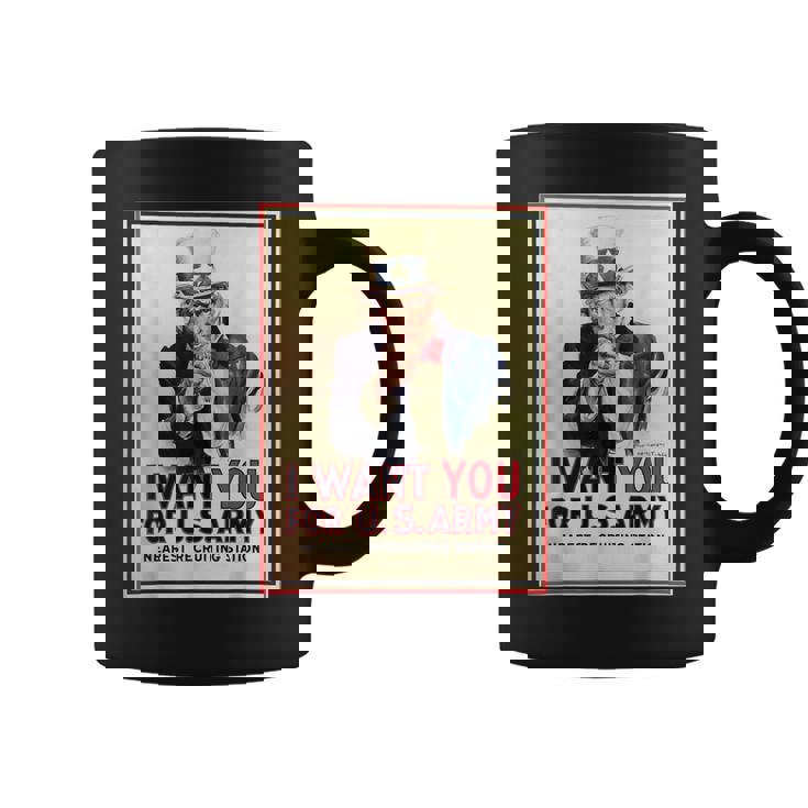 Uncleam I Want You For Us Army ビンテージポスターtシャツ コーヒーマグ
