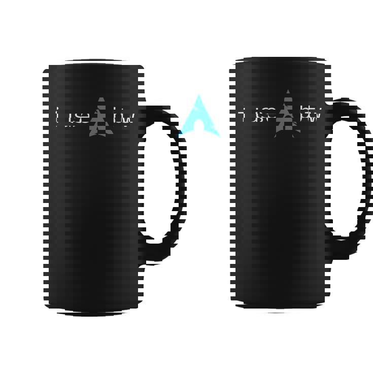 I Use Arch、Btw コーヒーマグ