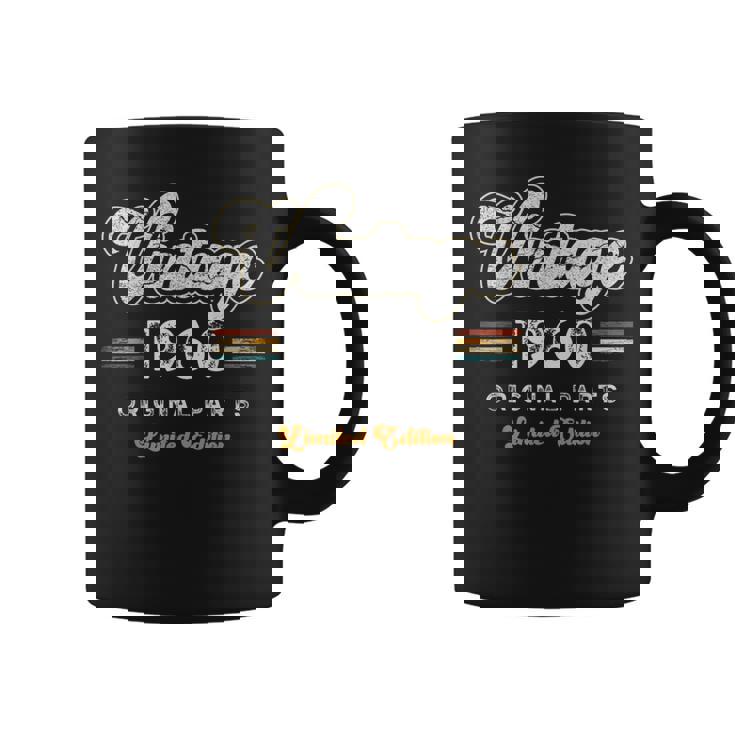 Vintage 1960 Piezas Originales 65 Cumpleaños Taza de café
