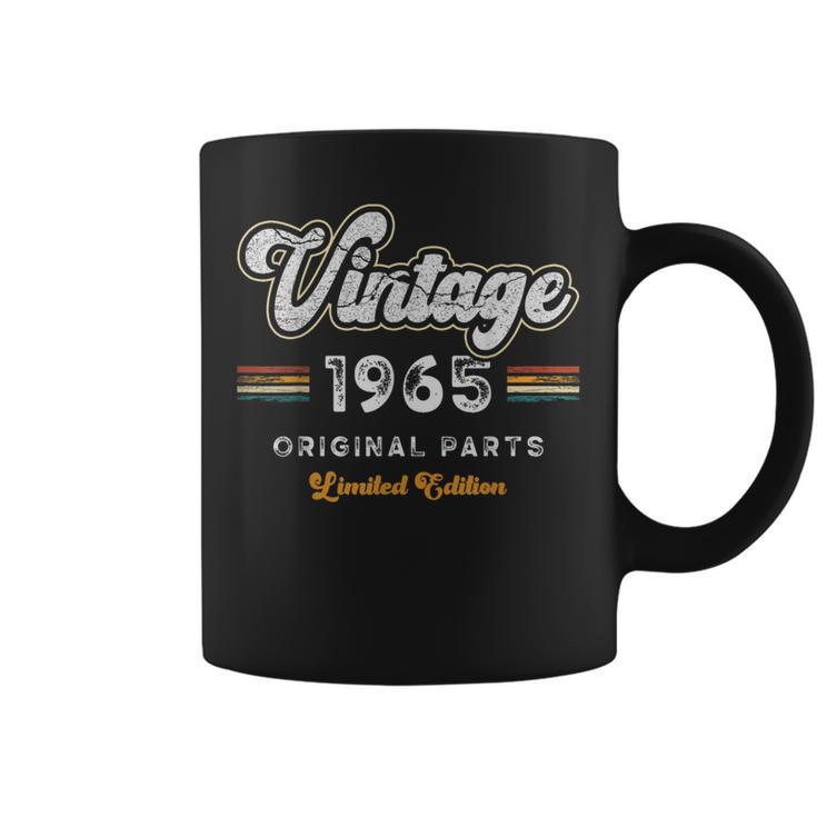 Vintage 1965 Piezas Originales 60 Cumpleaños Taza de café