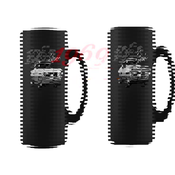 Vintage 1969 Gto、アメリカのマッスルカー、クラシックホットロッド コーヒーマグ