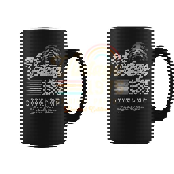 Vintage 1975 Cumpleaños Años 50 Retro Taza de café